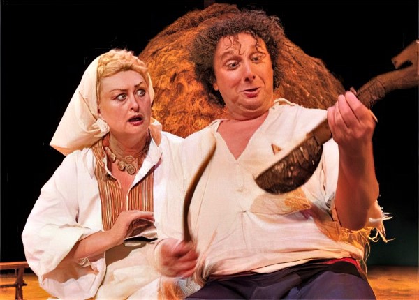 Nelli Manuilenko (Doma) i Miljenko Đuran (Ero), Jakov Gotovac, <em>Ero s onoga svijeta</em>, HNK Ivana pl Zajca Rijeka, 2007.