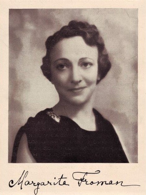 Margarita Froman, primabalerine moskovskog Boljšoj teatra koja je od 1921. djelovala u Zagrebu 