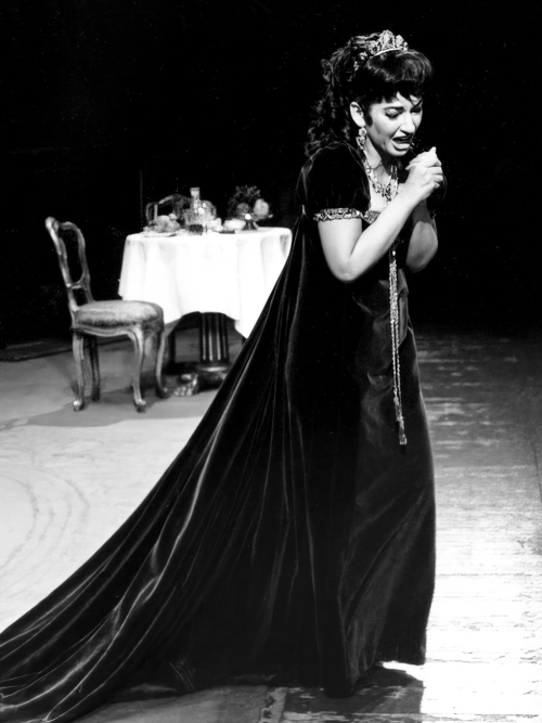 Maria Callas kao Tosca, Metropolitan Opera, 1965.