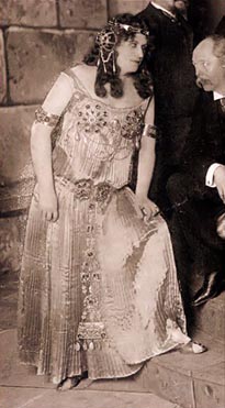 Marie Wittich kao Saloma na praizvedbi 1905.