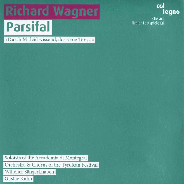 Naslovnica CD-a <em>Parsifala</em> tvrtke col legno, objavljen 2009. 