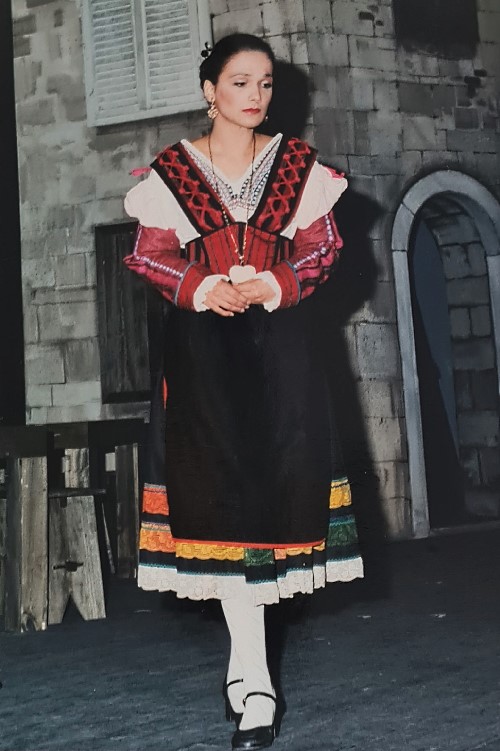 Sofia Ahmed (Marussa), Antonio Smareglia, <em>Istarska svadba</em>, HNK u Osijeku, 1995.