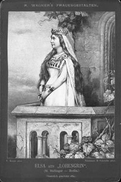 Matilda (Mathilde) Mallinger kao Elza u Lohengrinu