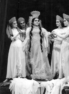 Mica Glavačević (Volhova) i zbor Opere – Nikolaj Rimski-Korsakov, Sadko, HNK u Zagrebu, 1957.