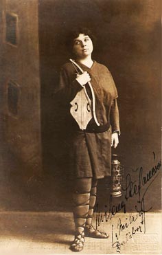 Milena Šugh-Štefanac (Milada) – Bedřich Smetana, Dalibor, Národni divadlo, Prag, 1916.