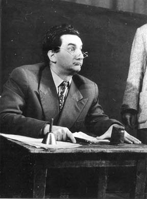 Milivoj Bačanović (Sreski načelnik) – Ivo Lhotka-Kalinski, Analfabeta, HNK u Zagrebu, 1955.