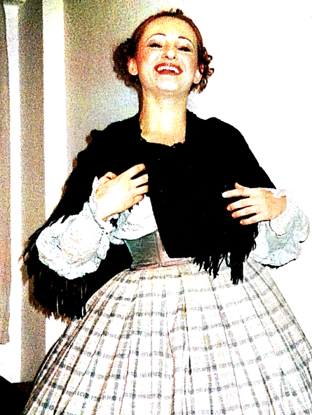 Miljenka Grđan kao Mimì, Giacomo Puccini. <em>La Bohème</em>, HNK u Zagrebu 1995.