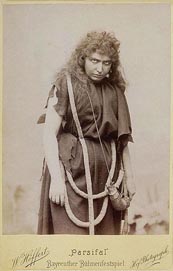 Milka Trnina kao Kundry na Bayreuthskim svečanim igarama 1899.