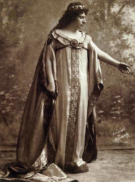 Milka Trnina kao Izolda u Tristanu i Izoldi, New York, 1901.