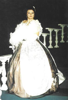 Mirella Toić (Violetta Valery) – Giuseppe Verdi, Traviata, HNK Split, 1992.