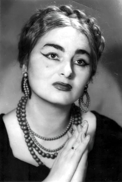 Mirka Klarić (Santuzza), Pietro Mascagni, <em>Cavalleria rusticana</em>, HNK u Zagrebu, 1954.