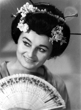 Mirka Klarić (Cio-Cio-San) – Giacomo Puccini, Madame Butterfly, HNK u Zagrebu, 1963.