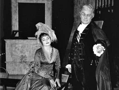 Mirka Klarić (Floria Tosca) i Tito Gobbi (Scarpia) – Giacomo Puccini, Tosca, HNK u Zagrebu, 1959.