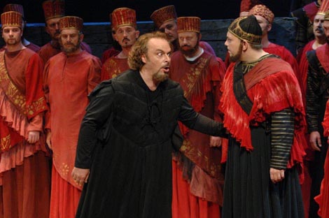 Hrvatsko narodno kazalište u Osijeku: Giuseppe Verdi, Nabucco, dir. Filippo Zigante, red. Petar Selem