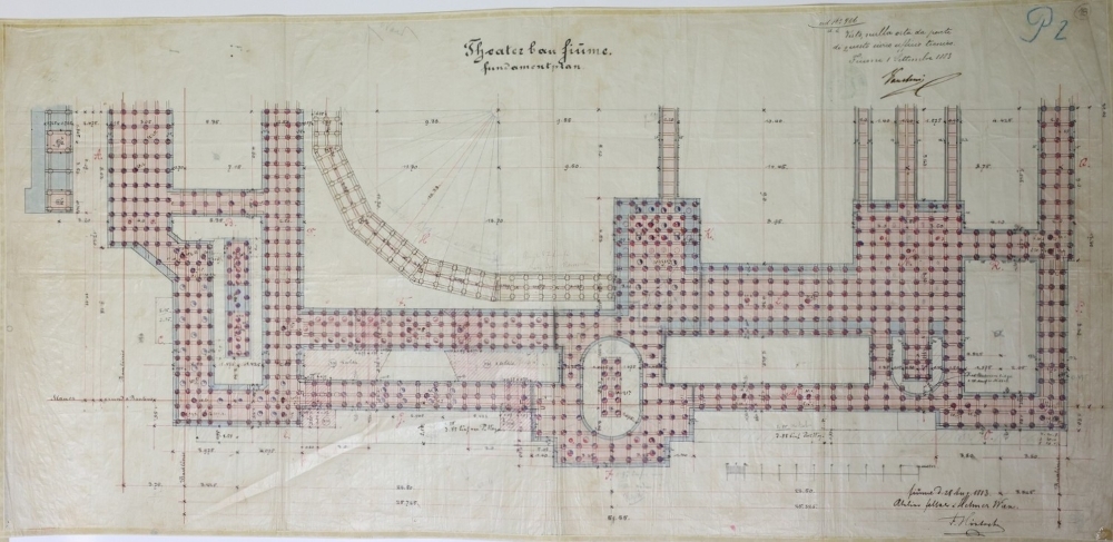 Nacrt za izgradnju novog kazališta u Rijeci