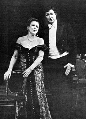 Nada Siriščević (Violetta) i Igor Filipović (Alfredo) – Giuseppe Verdi, Traviata, HNK u Zagrebu, 1979.