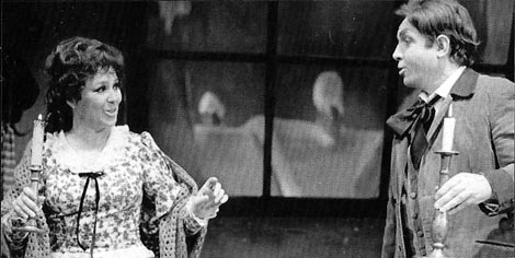 Nada Ruždjak (Mimì) i Jurij Reja (Rodolfo) – Giacomo Puccini, La Bohème, Slovensko narodno gledališče u Mariboru, 1981.