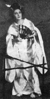 Nada Tončić (Cho-Cho-San) – Giacomo Puccini, Madame Butterfly, Zagreb, 1937.