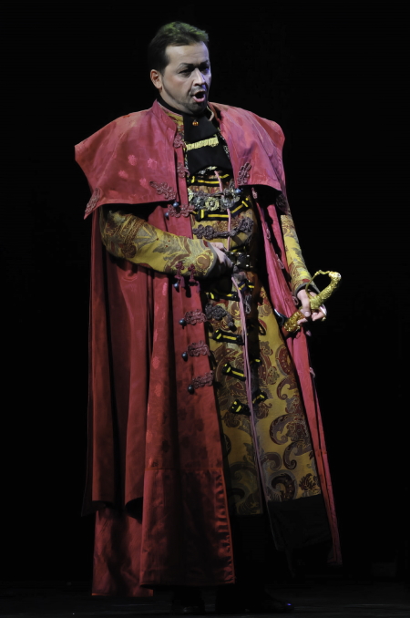 Davor Radić kao Zrinjski, Ivan pl. Zajc, <em>Nikola Šubić Zrinjski</em>, HNK u Zagrebu, 2006.