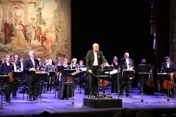 Nikša Bareza na svečanom koncertu povodom 150. godišnjice osnutka Opere Hrvatskoga narodnog kazališta u Zagrebu