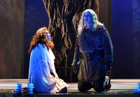 Hrvatsko narodno kazalište u Zagrebu: Richard Wagner Parsifal , dir. Saša Britvić, red. Kurt Josef Schildknecht. foto: © Novković