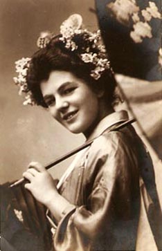 Paula Trauttner (Cho-Cho-San) – Giacomo Puccini, Madame Butterfly, Zagreb, 1916.