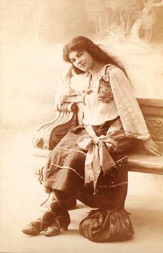 Paula Trauttner (Mignon) – Ambroise Thomas, Mignon, Zagreb, 1914.