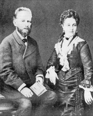 Petar Iljič Čajkovski i Antonina Ivanovna Miljukova
