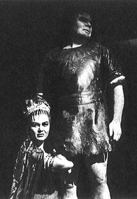 Ruža Pospiš-Baldani (Dalila) i Piero Filippi (Samson) – Camille Saint-Saëns, Samson et Dalila, HNK u Zagrebu, 1971.