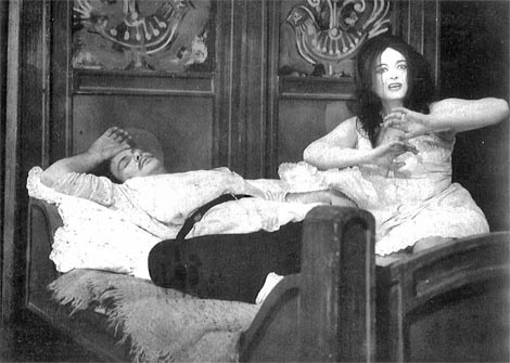 Piero Filippi i Mirka Klarić; Hrvatsko narodno kazalište u Zagrebu: Dmitrij Šostaković, Katarina Izmajlova, dir. Milan Horvat, red. Kosta Spajić, 1964.