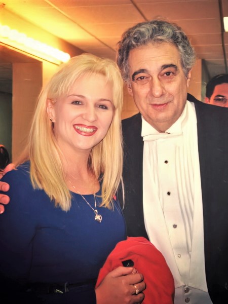 Lidija Horvat-Dunjko i Plácido Domingo