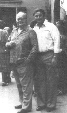 Tito Gobbi i Ratomir Kliškić u Firenci 1981.