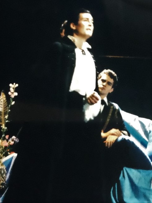 Zrinko Sočo kao Pjevač, Richard Strauss <em>Kavalir s ružom</em>, Opera de Nancy, premijera 1989.