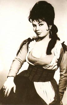 Ruža Baldani kao Maddalena u Rigolettu, Metropolitan Opera New York, 1966.