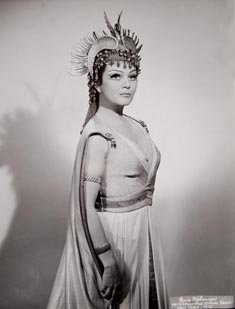 Ruža Baldani kao Amneris u Aidi, Metropolitan Opera New York, 1970-1972.