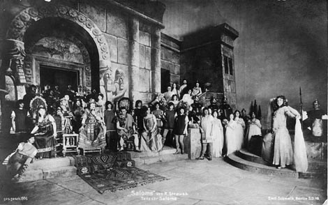 Saloma, scena s praizvedbe u Semperoperi u Dresdenu 9. prosinca 1905.