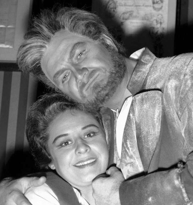 Jon Vickers (Florestan) i Sena Jurinac (Leonora), Ludwig van Beethoven, <em>Fidelio</em>, Covent Garden, London, 1961.