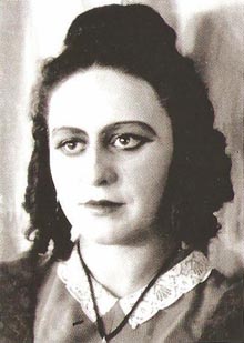 Srebrenka Jurinac kao Mimi, Zagreb, 1942.