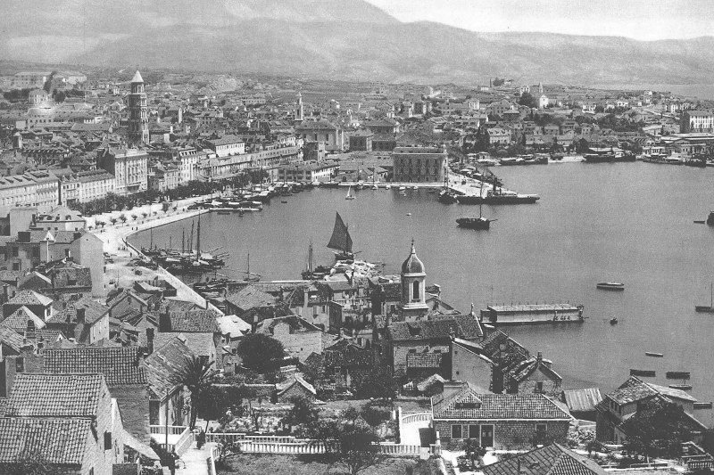 Split 1910. godine.