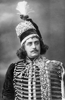 Irma Polak (Lidija) i Stanislav Jastrzebski (Barun Trenk) – Srećko Albini, Barun Trenk, 1908.