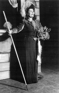 Štefanija Lenković (Floria Tosca) – Giacomo Puccini, Tosca, Narodno kazalište na Rijeci, 1947.