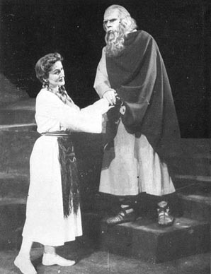 Vera Grozaj (Zorka) i Dragutin Bernardić (Sveslav) – Vatroslav Lisinski, Porin, HNK u Zagrebu 1954.