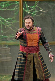 Bryan Hymel (Eneja); The Metropolitan Opera New York: Hector Berlioz, Trojanci, dir. Fabio Luisi, red. Francesca Zambello, foto: Ken Howard