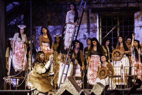 59. Splitsko ljeto: Opera Hrvatskog narodnog kazališta Split i Hrvatska radiotelevizija: Richard Wagner, Ukleti Holandez, dir. Tonči Bilić, red. Branko Brezovac