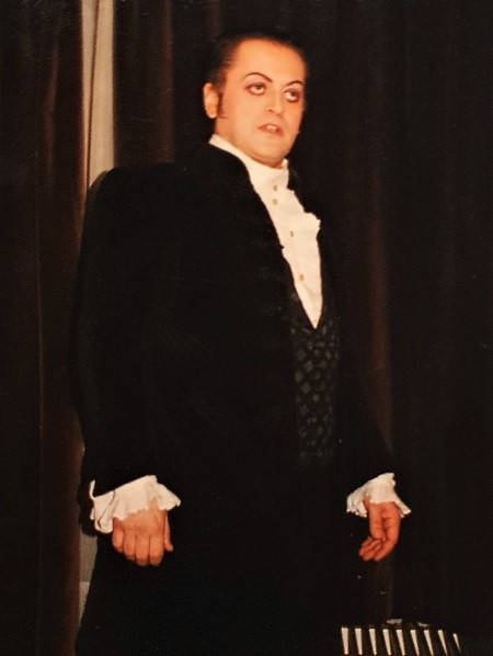 Vitomir Marof kao Don Carlos, Giuseppe Verdi, <em>Moć sudbine</em>, HNK u Zagrebu, premijera 1996.