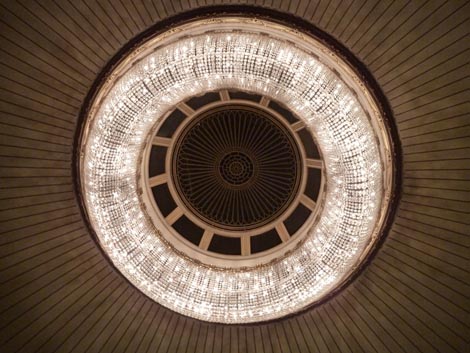 Bečka državna opera (Wiener Staatsoper), detalj unutarnjeg uređenja, foto: wikipedia