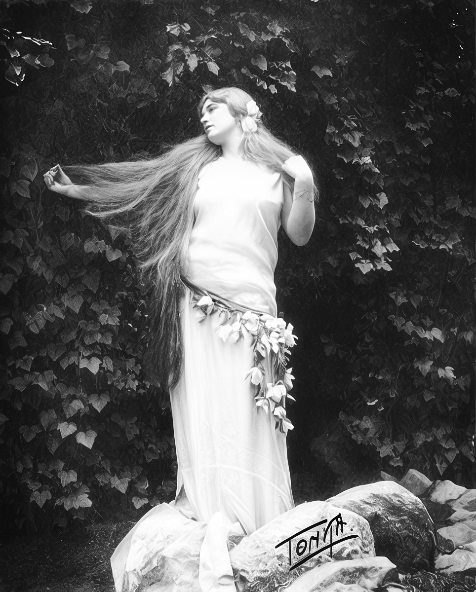 Zdenka Zika kao Rusalka na obnovi u Zagrebu 1926.