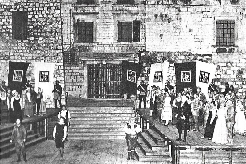 <em>Fidelio</em> na Dubrovačkim ljetnim igrama 1970.