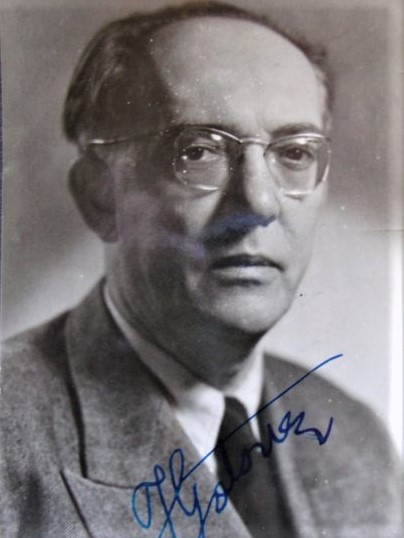 Fotografija Gotovca s potpisom