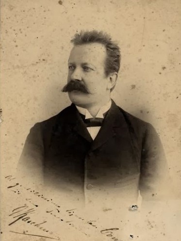 Josip Kašman, fotografija iz 1890., Napulj